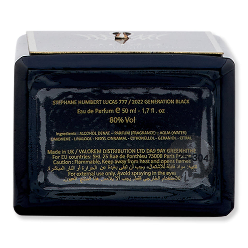 Stephane Humbert Lucas Stephane Humbert Lucas 2022 Generation Black Eau De Parfum Perfume 