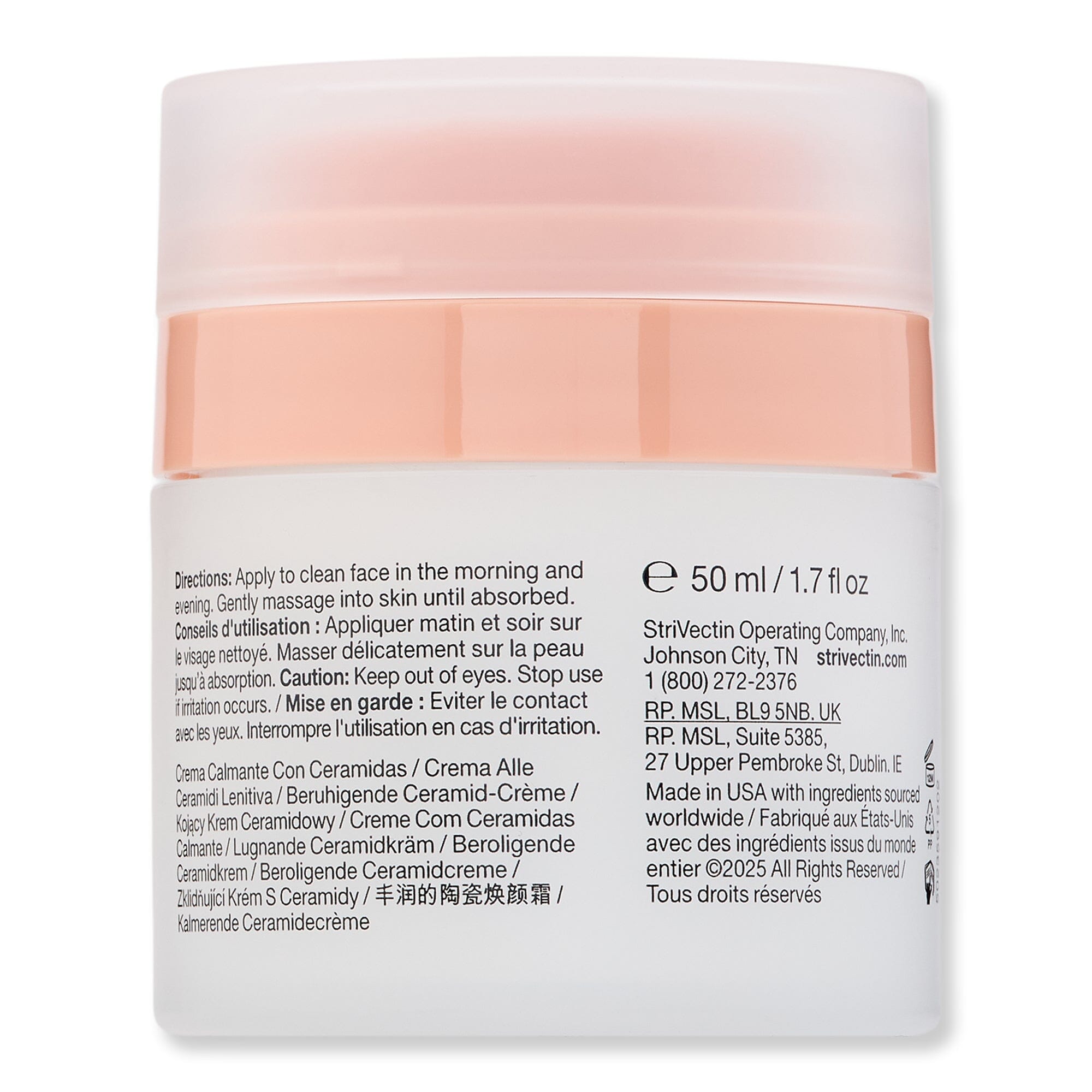 Strivectin Strivectin Barrier Restore+ Soothing Ceramide Cream Face Moisturizers 