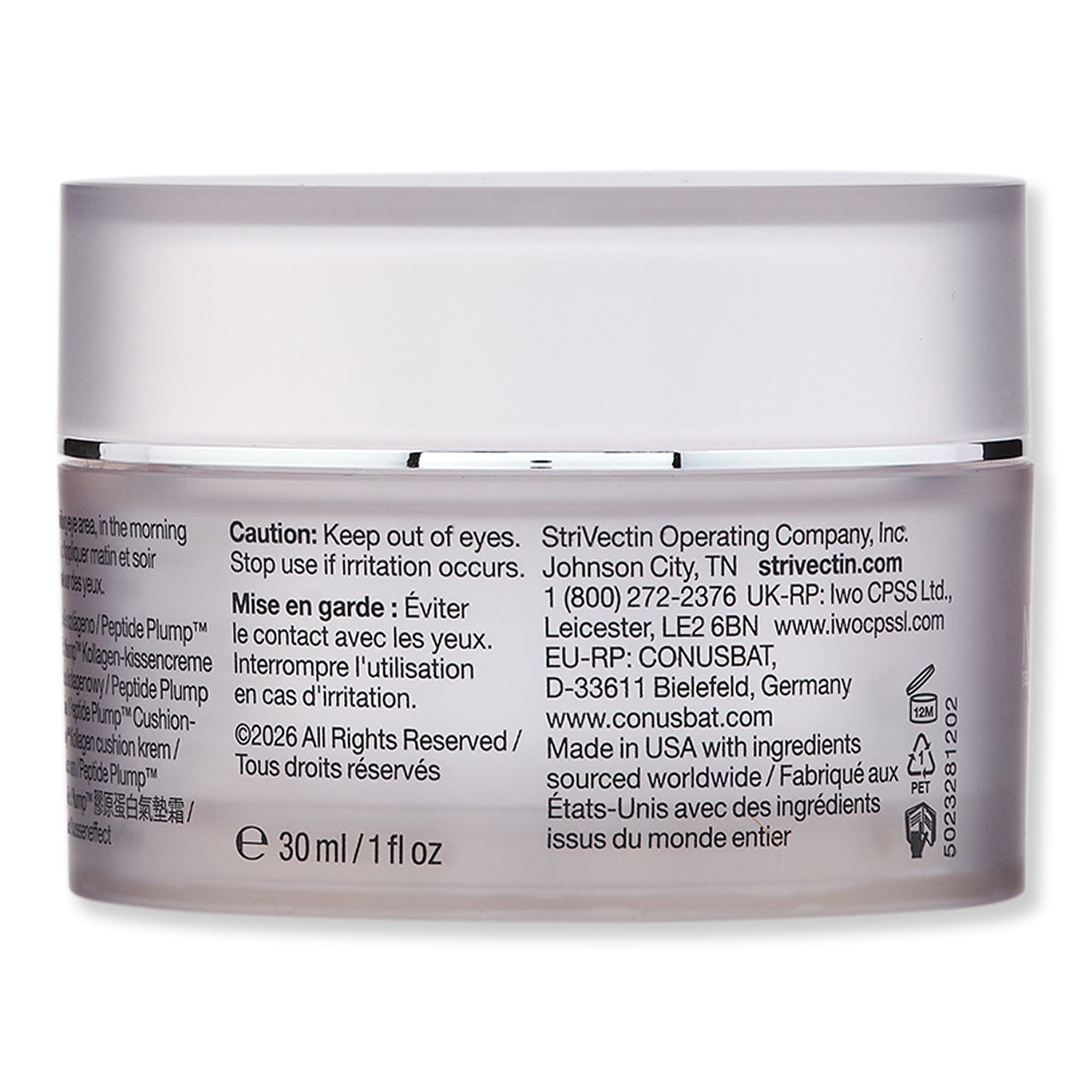 Strivectin Strivectin Peptide Plump Collagen Cushion Cream Face Moisturizers 