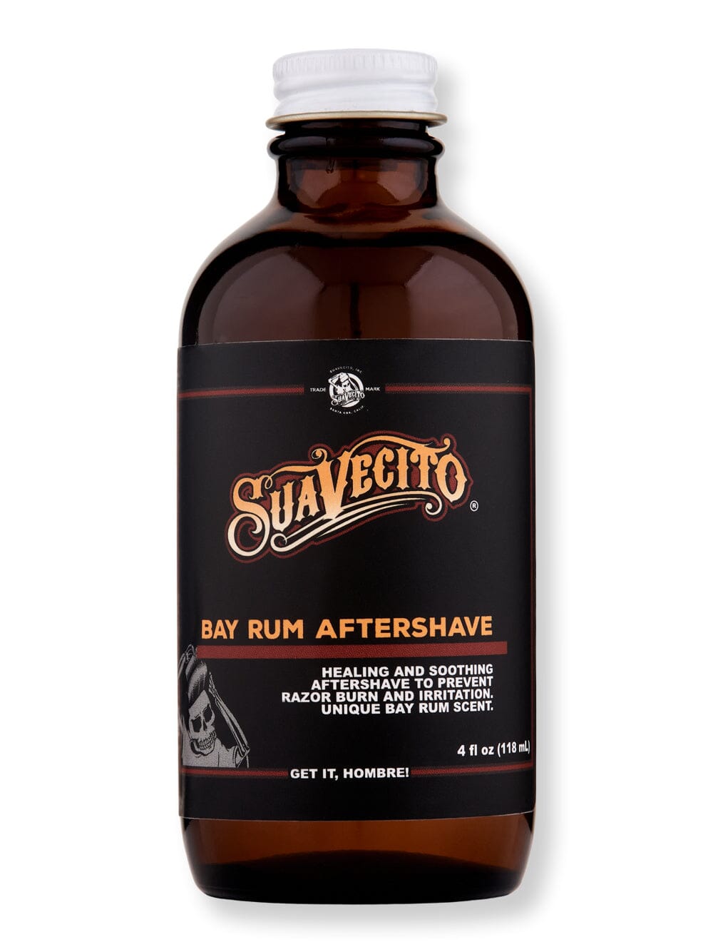 Suavecito Suavecito Bay Rum Aftershave Aftershaves 4 oz / 113 ml 