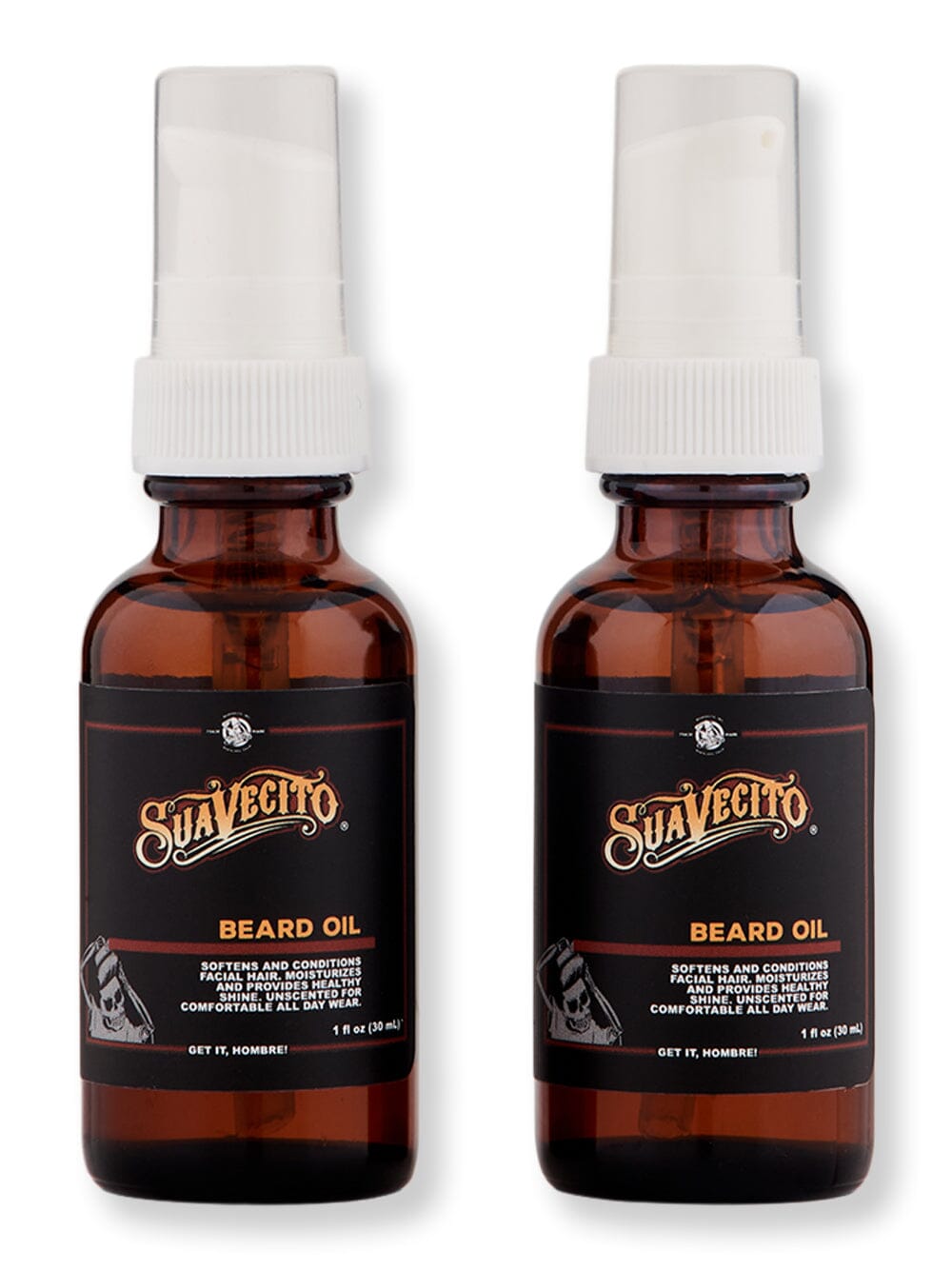 Suavecito Suavecito Beard Oil 2 Ct 1 oz 30 ml Beard & Mustache Care 