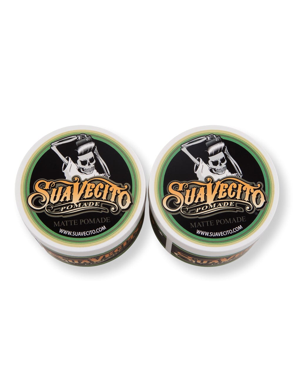 Suavecito Suavecito Matte Pomade 2 Ct 4 oz Putties & Clays 