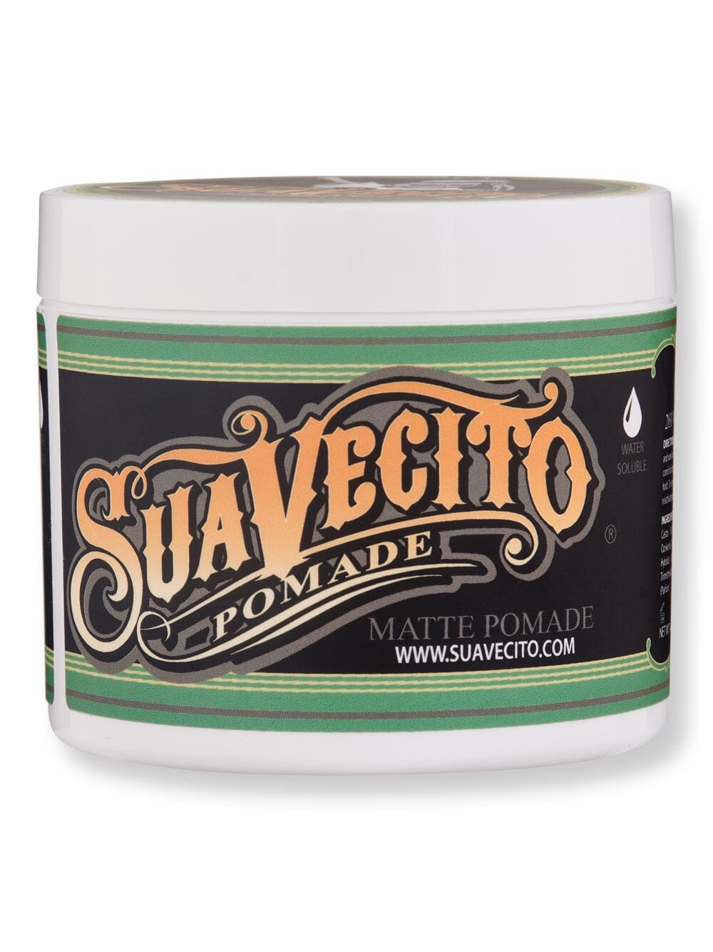 Suavecito Suavecito Matte Pomade Putties & Clays 4 oz / 113 g 