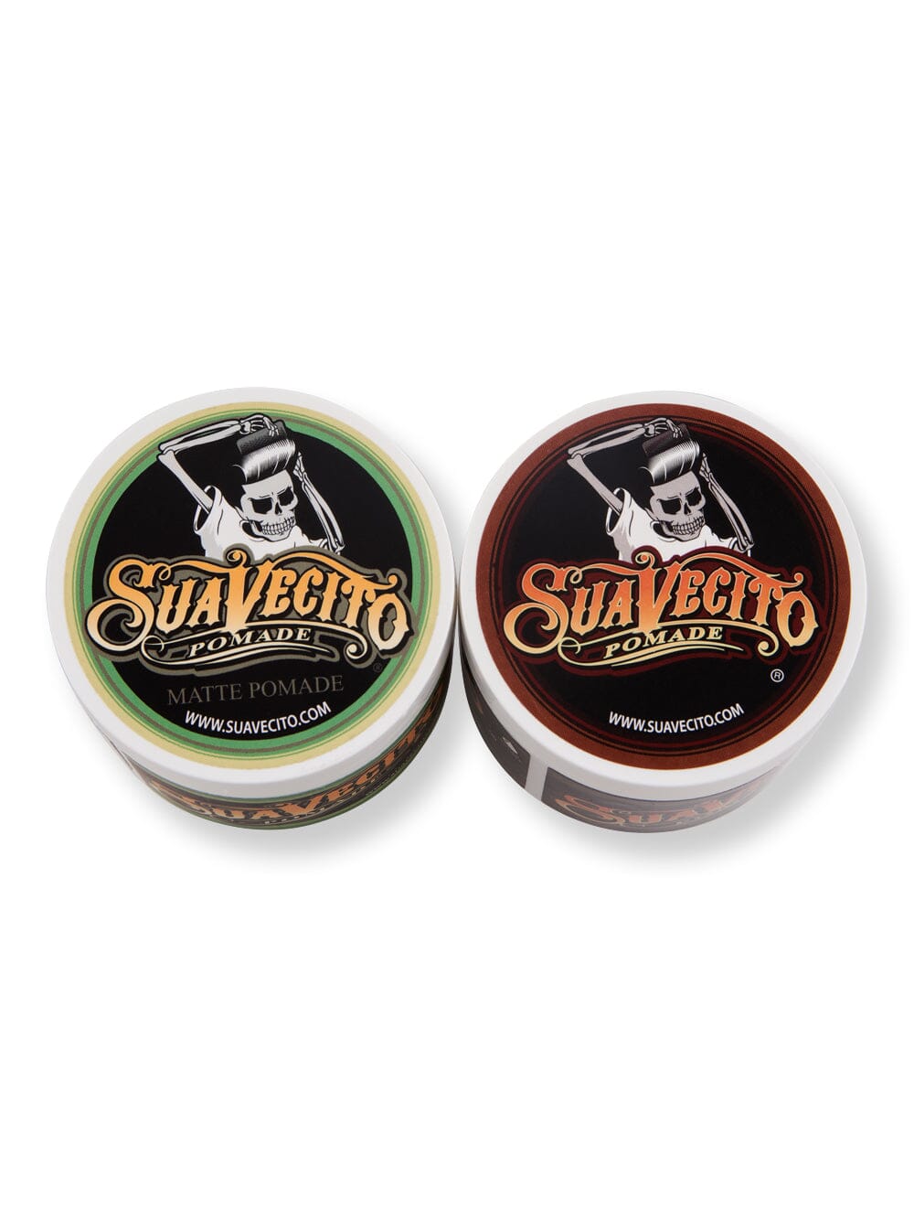 Suavecito Suavecito Original Hold Pomade 4 oz & Matte Pomade 4 oz Putties & Clays 