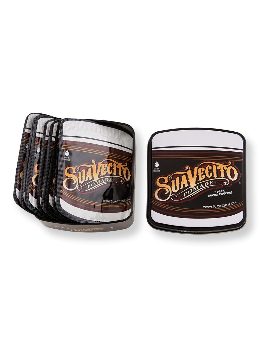 Suavecito Suavecito Original Hold Pomade Travel Tin Putties & Clays 4 oz / 113 g 