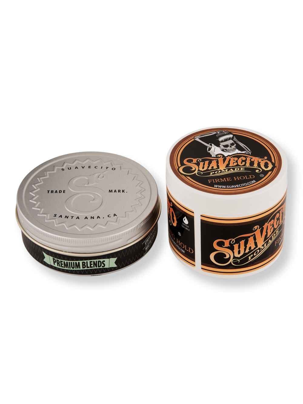 Suavecito Suavecito Premium Blends Matte Pomade 4 oz & Firme Strong Hold Pomade 4 oz Putties & Clays 