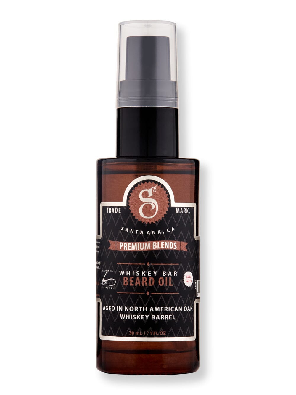 Suavecito Suavecito Whiskey Bar Beard Oil Beard & Mustache Care 1 oz / 30 ml 