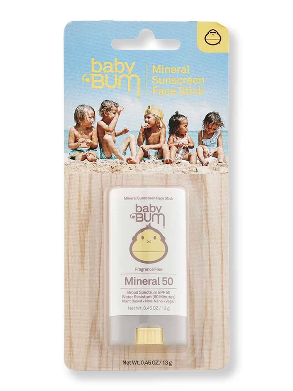 Sun Bum Sun Bum Baby Bum SPF 50 Mineral Sunscreen Face Stick Fragrance Free .45 oz 13 g Face Sunscreens 