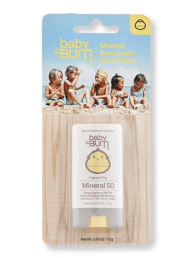 Sun Bum Sun Bum Baby Bum SPF 50 Mineral Sunscreen Face Stick Fragrance Free Face Sunscreens .45 oz / 13 g 