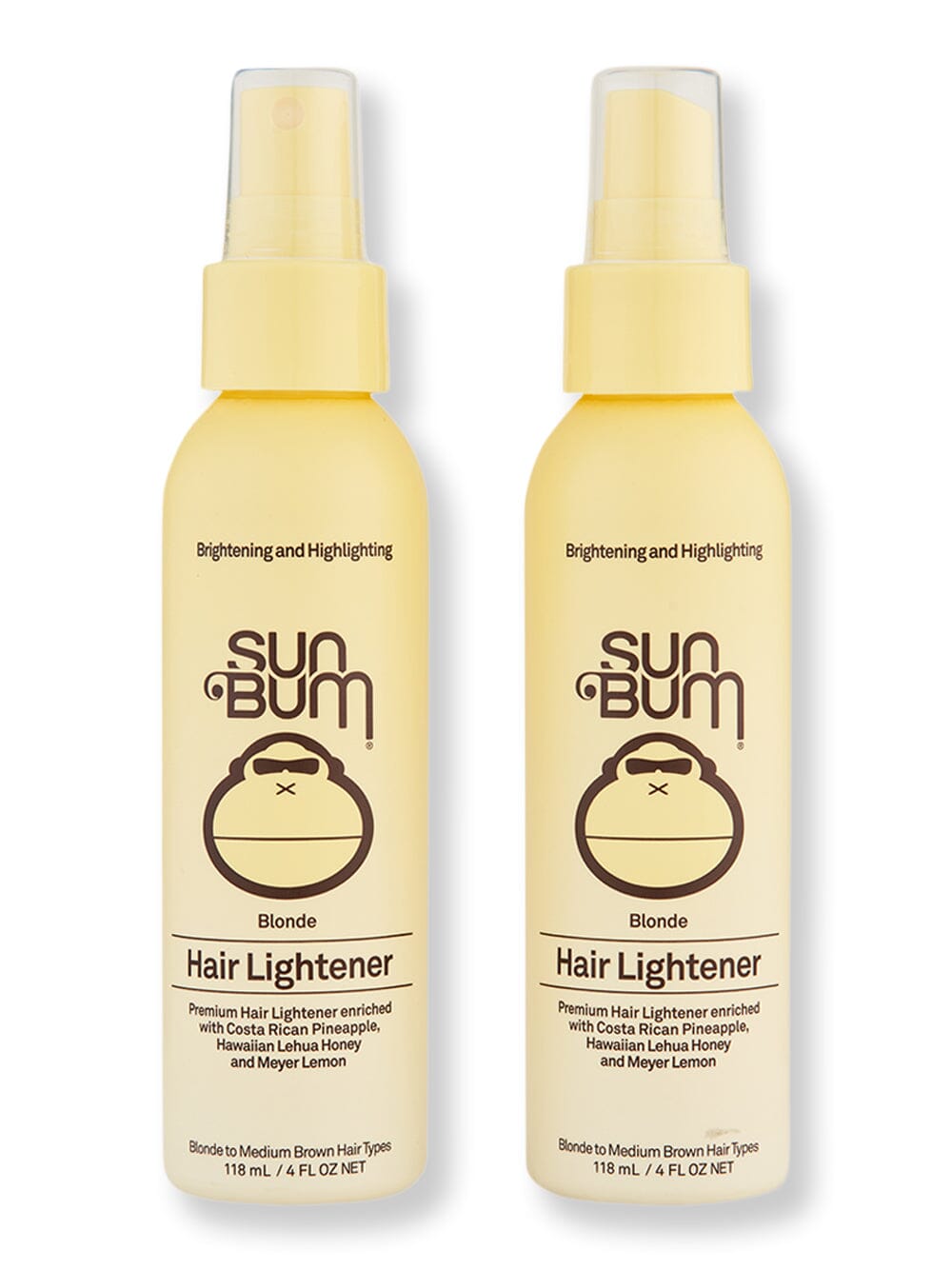 Sun Bum Sun Bum Blonde Hair Lightener 2 Ct 4 oz Coloring & Highlighting Tools 