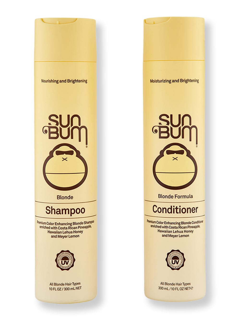 Sun Bum Sun Bum Blonde Shampoo & Conditioner 10 oz Hair Care Value Sets 