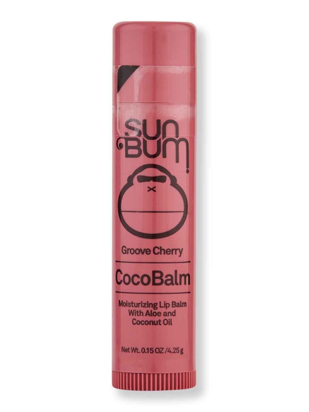 Sun Bum Sun Bum CocoBalm Groove Cherry 0.15 oz4.25 g Lip Treatments & Balms 