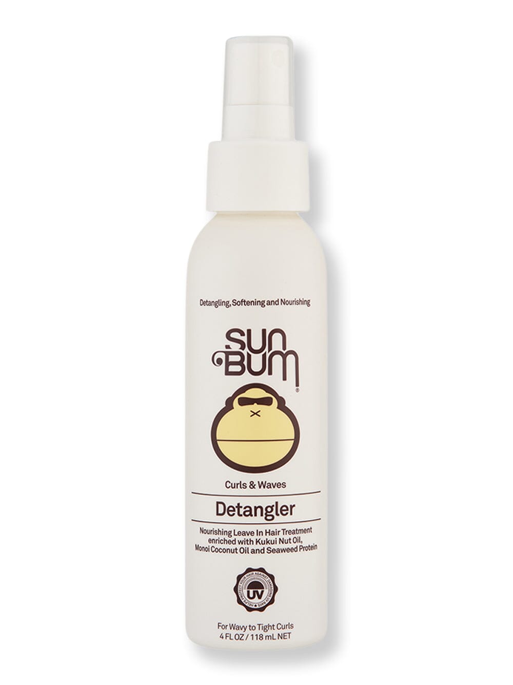 Sun Bum Sun Bum Curls & Waves Detangler 4 oz 118 ml Styling Treatments 