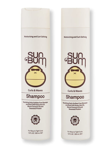 Sun Bum Sun Bum Curls & Waves Shampoo 2 Ct 10 oz Shampoos 