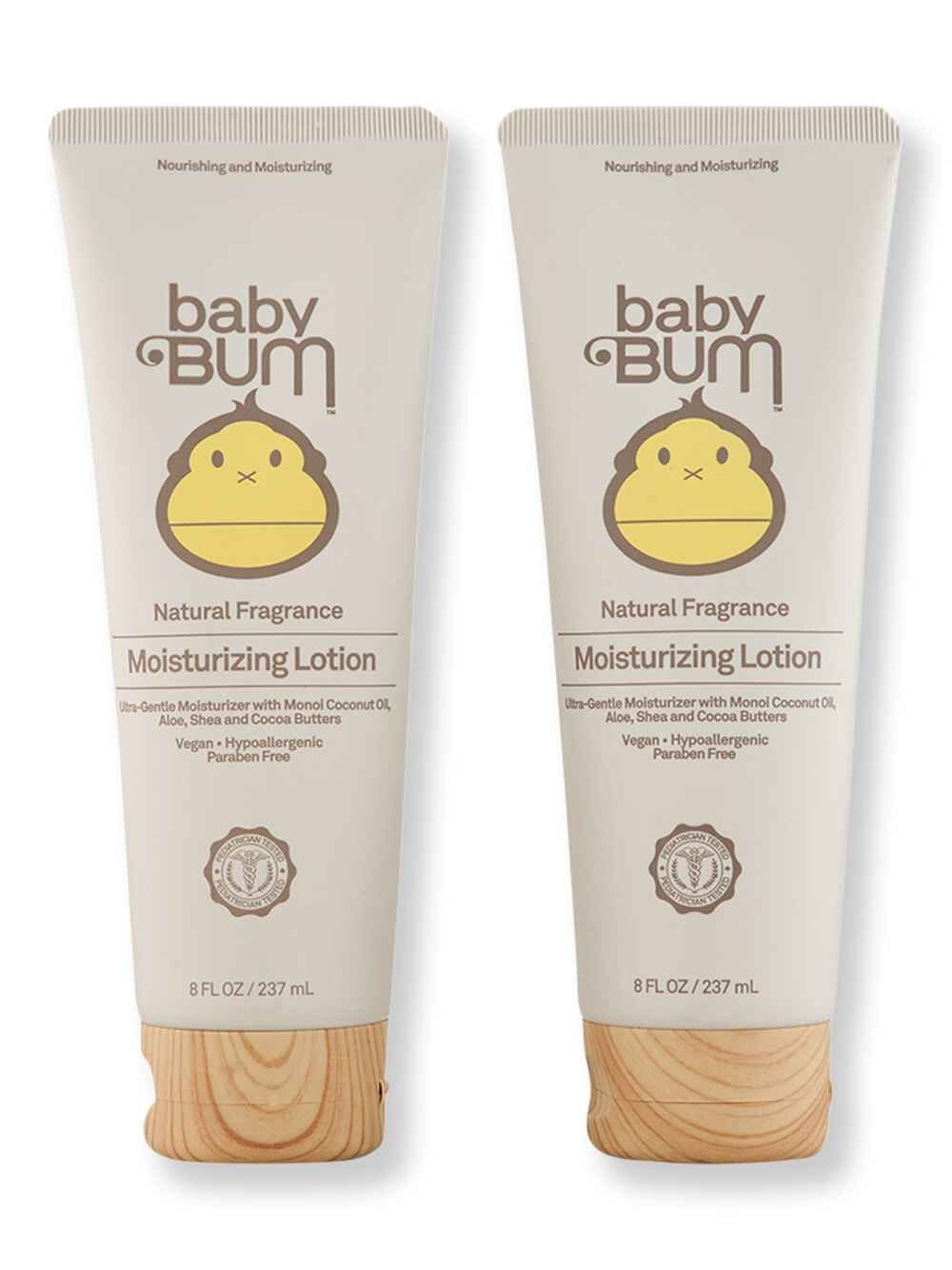 Sun Bum Sun Bum Everyday Lotion Natural Fragrance 2 Ct 8 oz Body Lotions & Oils 