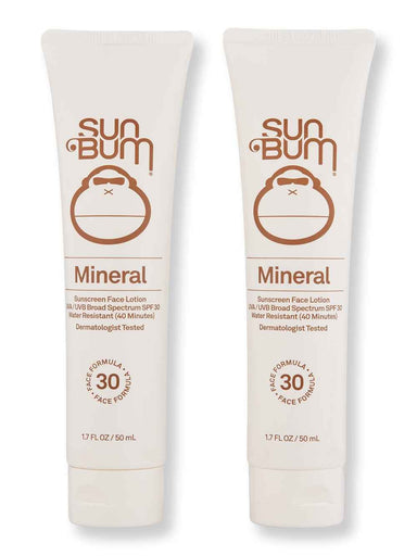 Sun Bum Sun Bum Mineral SPF 30 Sunscreen Face Lotion 2 Ct 1.7 oz Face Sunscreens 