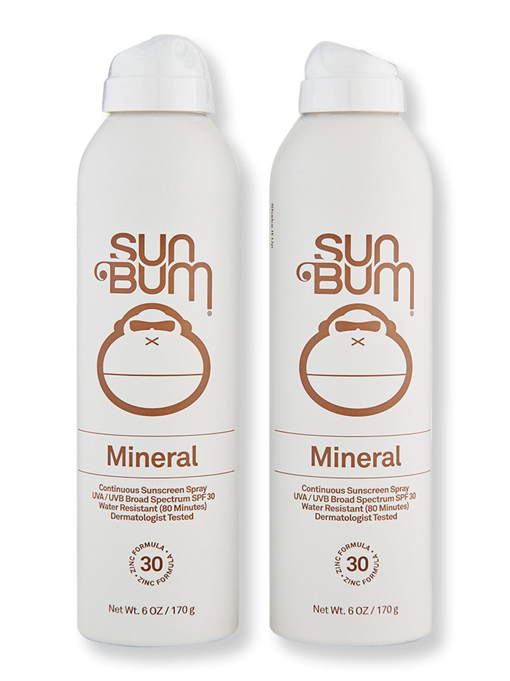 Sun Bum Sun Bum Mineral SPF 30 Sunscreen Spray 2 Ct 6 oz Body Sunscreens 