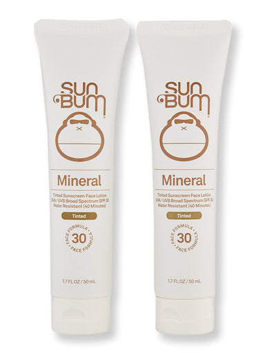 Sun Bum Sun Bum Mineral SPF 30 Tinted Sunscreen Face Lotion 2 Ct 1.7 oz Face Sunscreens 