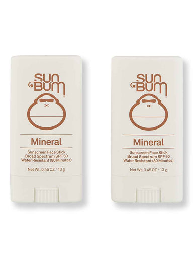 Sun Bum Sun Bum Mineral SPF 50 Sunscreen Face Stick 2 Ct 0.45 oz Face Sunscreens 