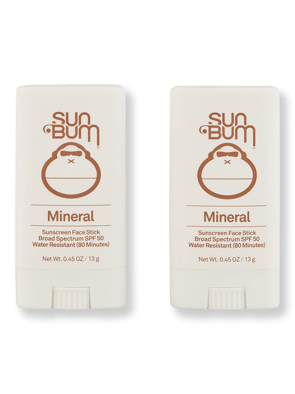 Sun Bum Sun Bum Mineral SPF 50 Sunscreen Face Stick 2 Ct 0.45 oz Face Sunscreens 