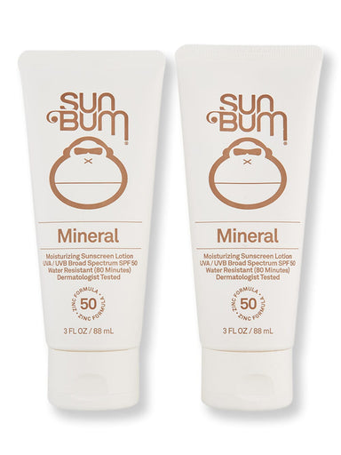 Sun Bum Sun Bum Mineral SPF 50 Sunscreen Lotion 2 Ct 3 oz Body Sunscreens 