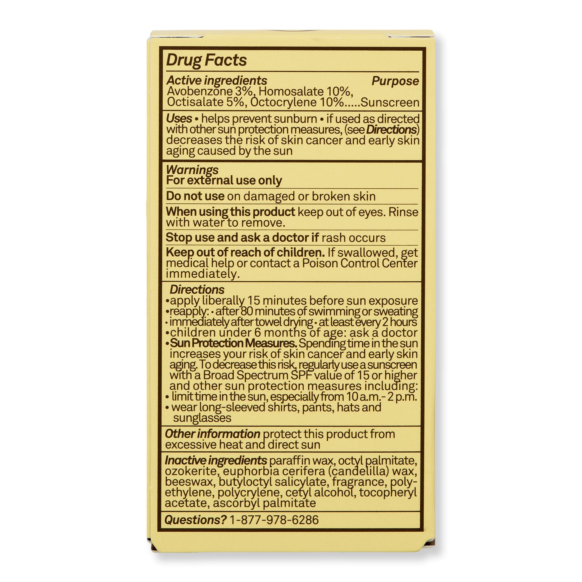 Sun Bum Sun Bum Original SPF 30 Sunscreen Face Stick 0.45 oz 13 ml Face Sunscreens 