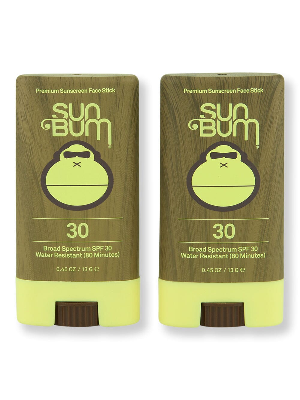 Sun Bum Sun Bum Original SPF 30 Sunscreen Face Stick 2 Ct 0.45 oz Face Sunscreens 