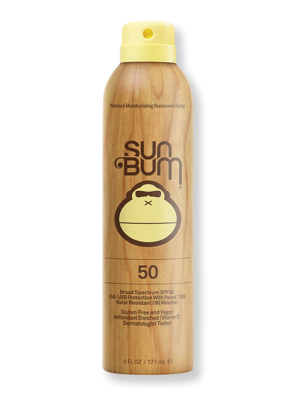 Sun Bum Sun Bum Original SPF 50 Sunscreen Spray 6 oz 177 ml Body Sunscreens 