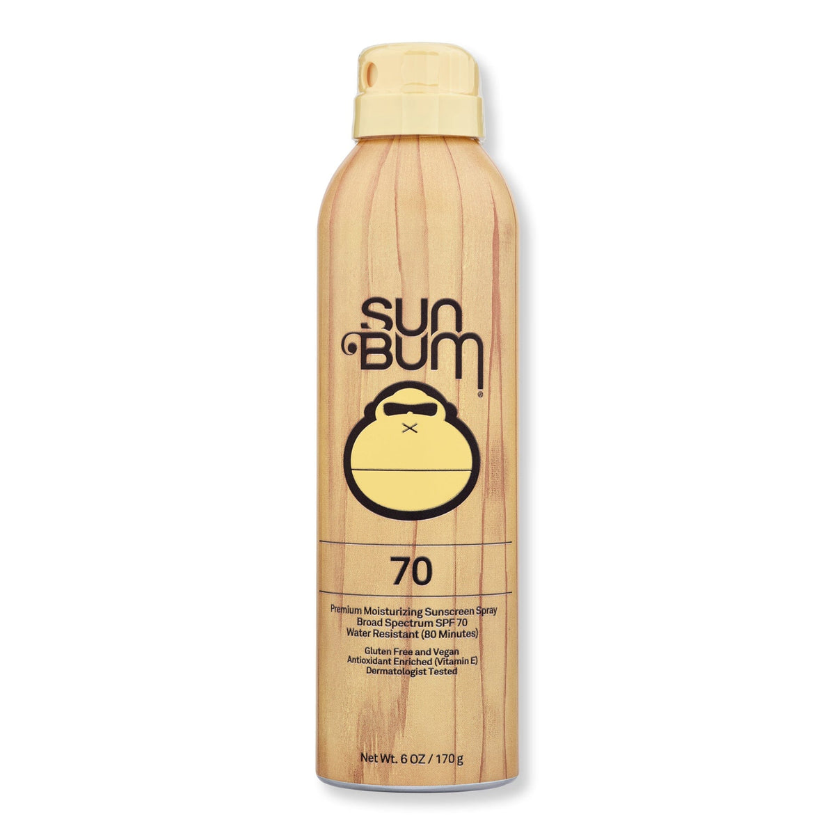Sun Bum Sun Bum Original SPF 70 Sunscreen Spray Body Sunscreens 6 oz / 177 ml 
