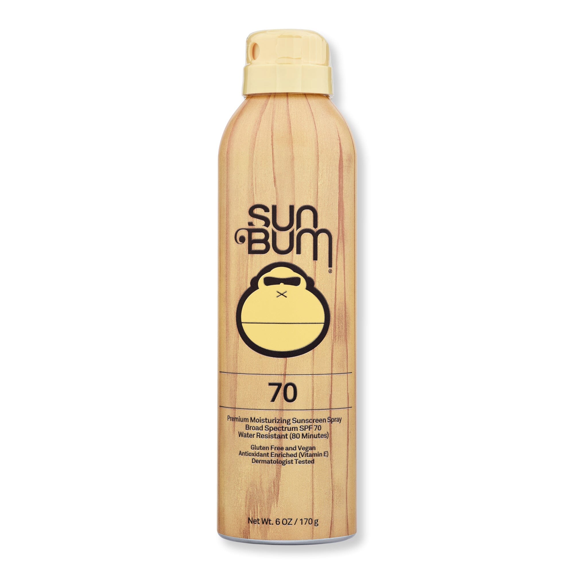 Sun Bum Sun Bum Original SPF 70 Sunscreen Spray Body Sunscreens 6 oz / 177 ml 
