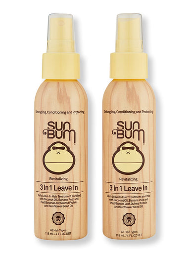 Sun Bum Sun Bum Revitalizing 3 In 1 Leave In 2 Ct 4 oz Conditioners 