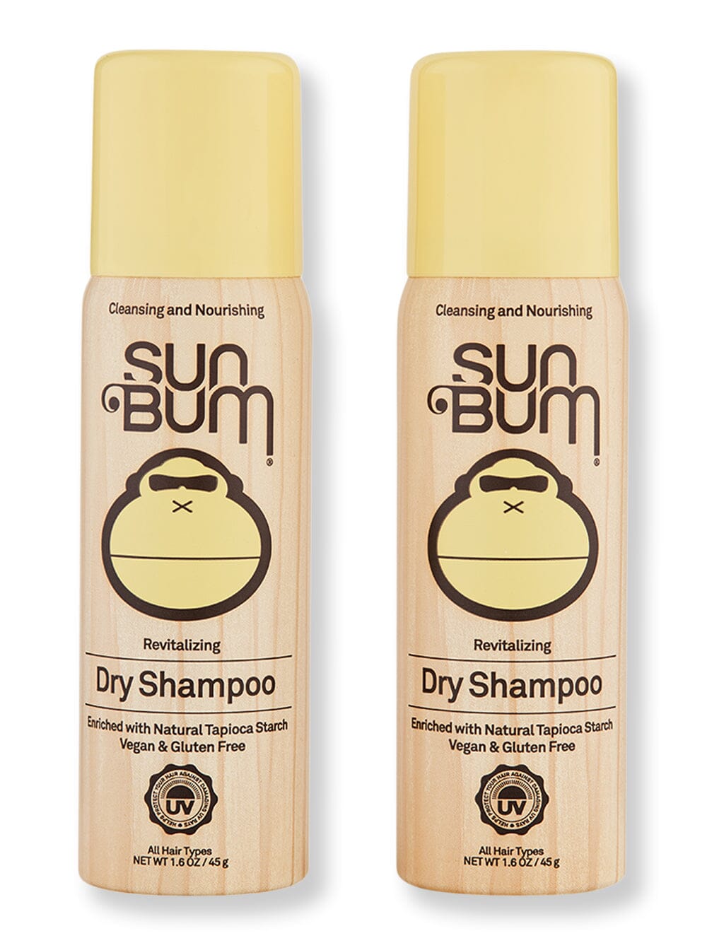 Sun Bum Sun Bum Revitalizing Dry Shampoo 2 Ct 1.6 oz Dry Shampoos 