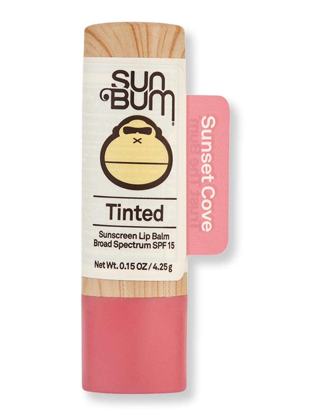 Sun Bum Sun Bum SPF 15 Tinted Lip Balm 0.15 oz 4.25 g Sunset Cove Lip Treatments & Balms 