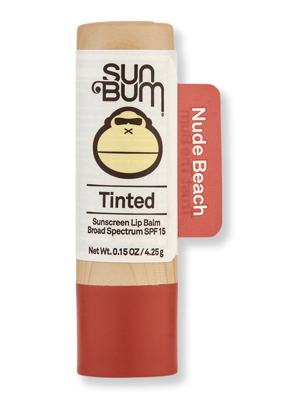 Sun Bum Sun Bum SPF 15 Tinted Lip Balm Lip Treatments & Balms 0.15 oz / 4.25 g Nude Beach 