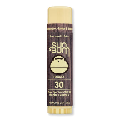 Sun Bum Sun Bum SPF 30 Lip Balm 0.15 oz 4.25 g Banana Lip Treatments & Balms 