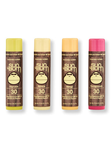 Sun Bum Sun Bum SPF 30 Lip Balm Banana, Mango, Key Lime, & Pomegranate Lip Treatments & Balms 