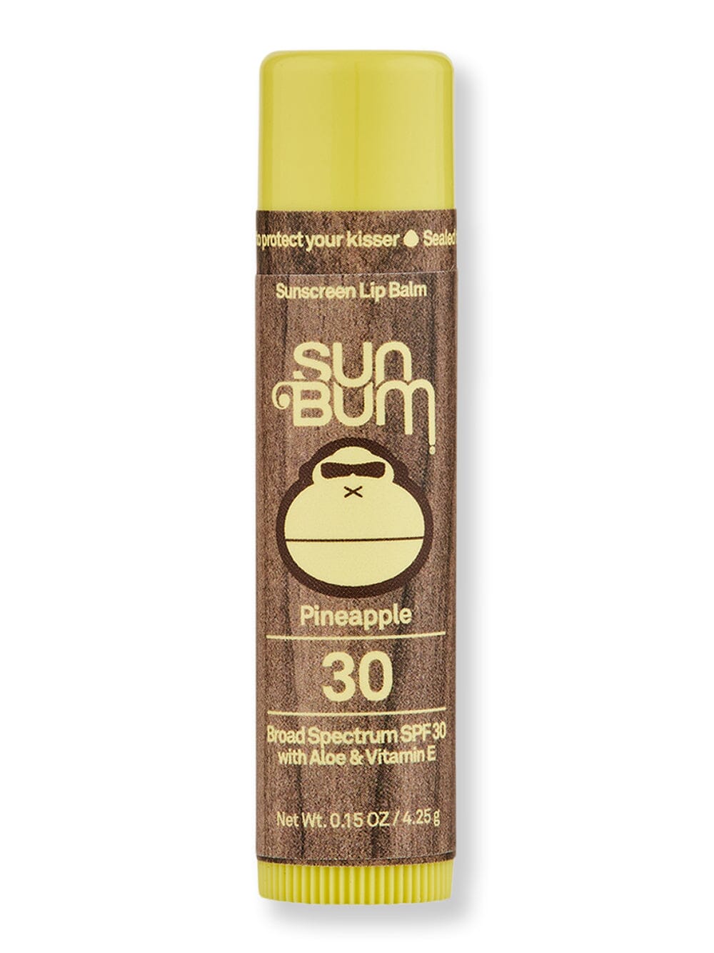 Sun Bum Sun Bum SPF 30 Lip Balm Lip Treatments & Balms 0.15 oz / 4.25 g Pineapple 