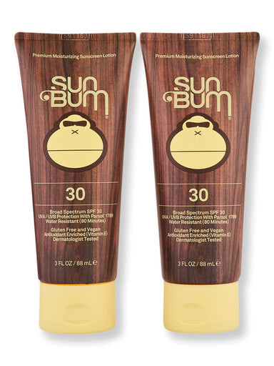 Sun Bum Sun Bum SPF 30 Sunscreen Lotion 2 Ct 3 oz Body Sunscreens 