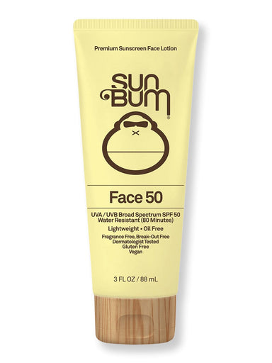 Sun Bum Sun Bum SPF 50 Clear Face Sunscreen Lotion 3 oz 88 ml Face Sunscreens 