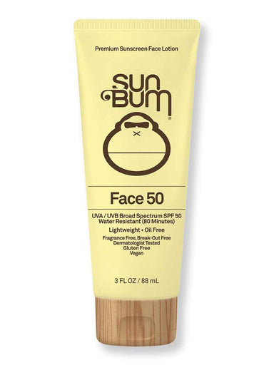 Sun Bum Sun Bum SPF 50 Clear Face Sunscreen Lotion 3 oz 88 ml Face Sunscreens 