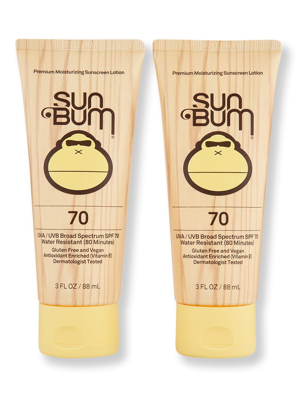 Sun Bum Sun Bum SPF 70 Sunscreen Lotion 2 Ct 3 oz Body Sunscreens 