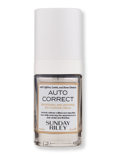 Sunday Riley Sunday Riley Auto Correct Brightening + Depuffing Eye Cream Eye Treatments 15 ml 