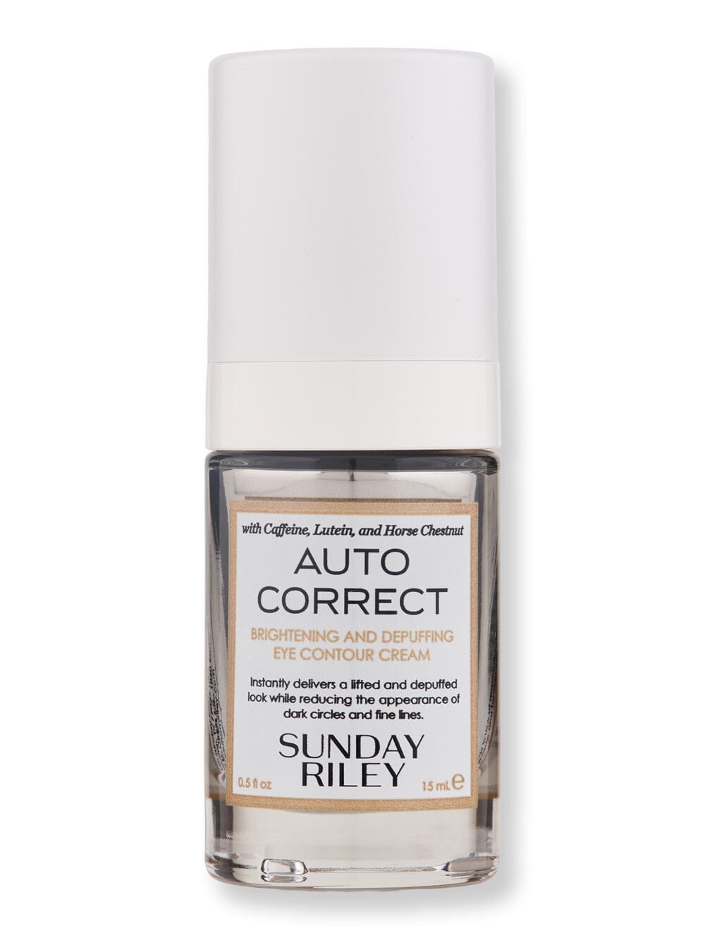 Sunday Riley Sunday Riley Auto Correct Brightening + Depuffing Eye Cream Eye Treatments 15 ml 