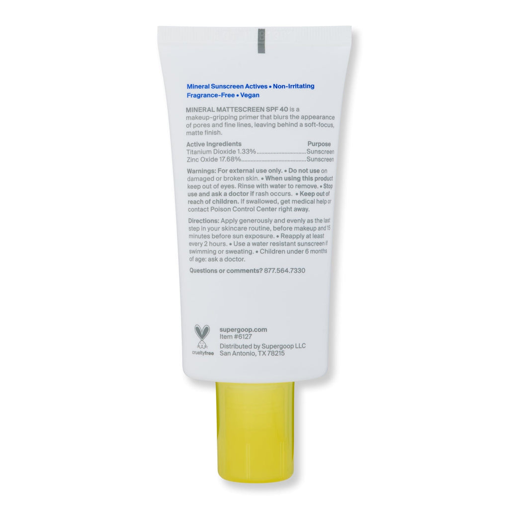Supergoop Supergoop Mattescreen SPF 40 Face Sunscreens 