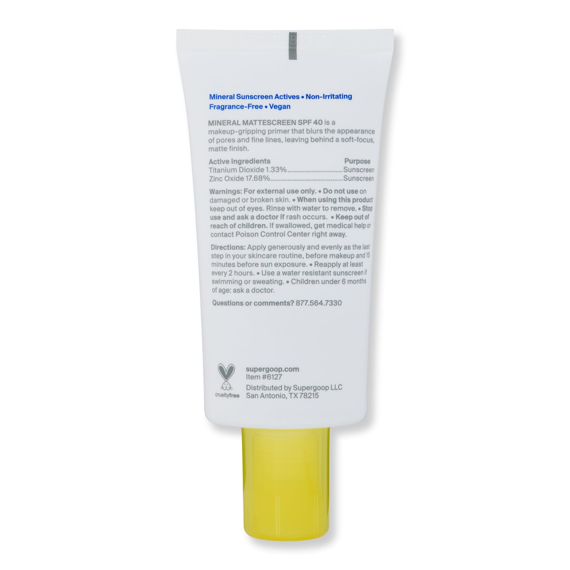 Supergoop Supergoop Mattescreen SPF 40 Face Sunscreens 