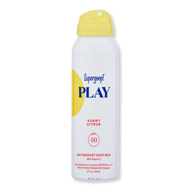 Supergoop Supergoop Play Antioxidant Body Mist SPF 50 with Vitamin C Body Sunscreens Sunny Citrus 3 oz / 89 ml 