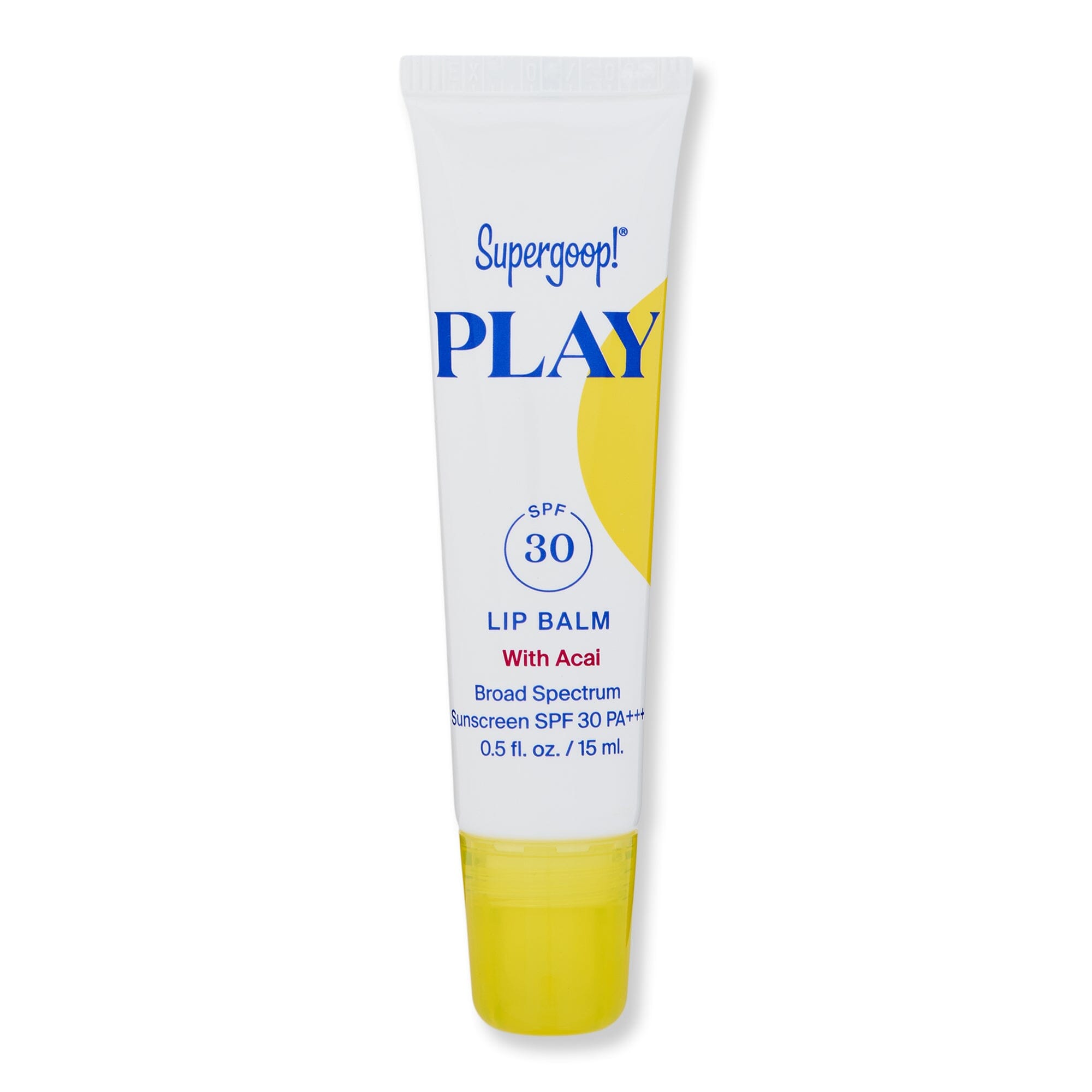Supergoop Supergoop Play Lip Balm SPF 30 Lip Treatments & Balms Acai 0.5 oz / 15 ml 