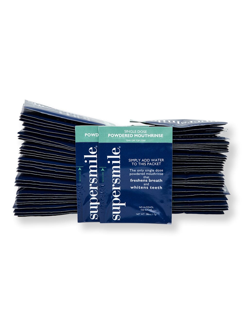 Supersmile Supersmile Single-Dose Powdered Mouthrinse Mouthwashes & Toothpastes 60 Ct 