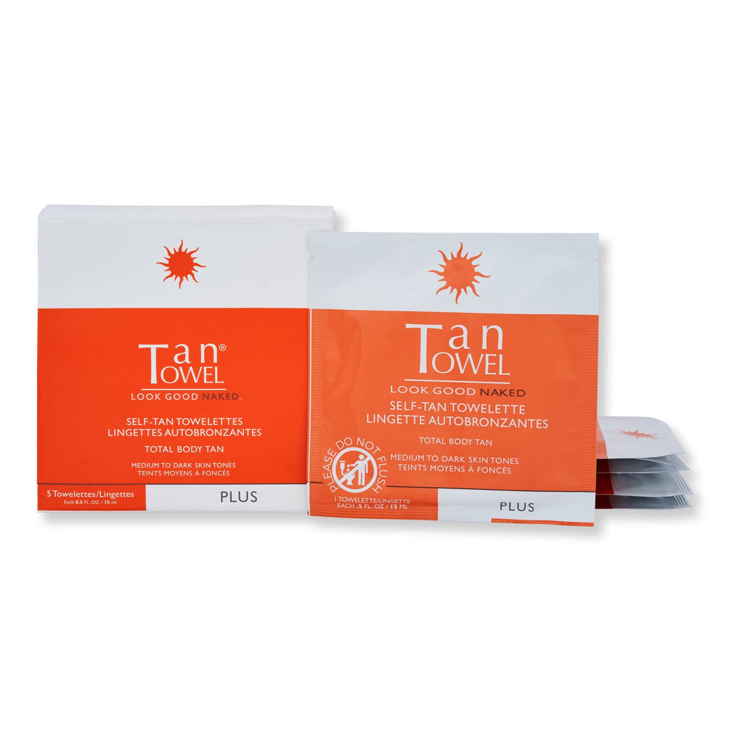 Tan Towel Tan Towel Full Body Plus Self-Tanning & Bronzing 