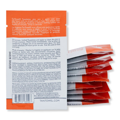 Tan Towel Tan Towel Half Body Classic 10 Ct Self-Tanning & Bronzing 